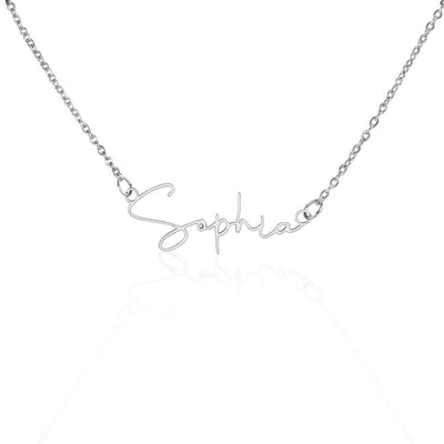 A Signature Style Name Necklace